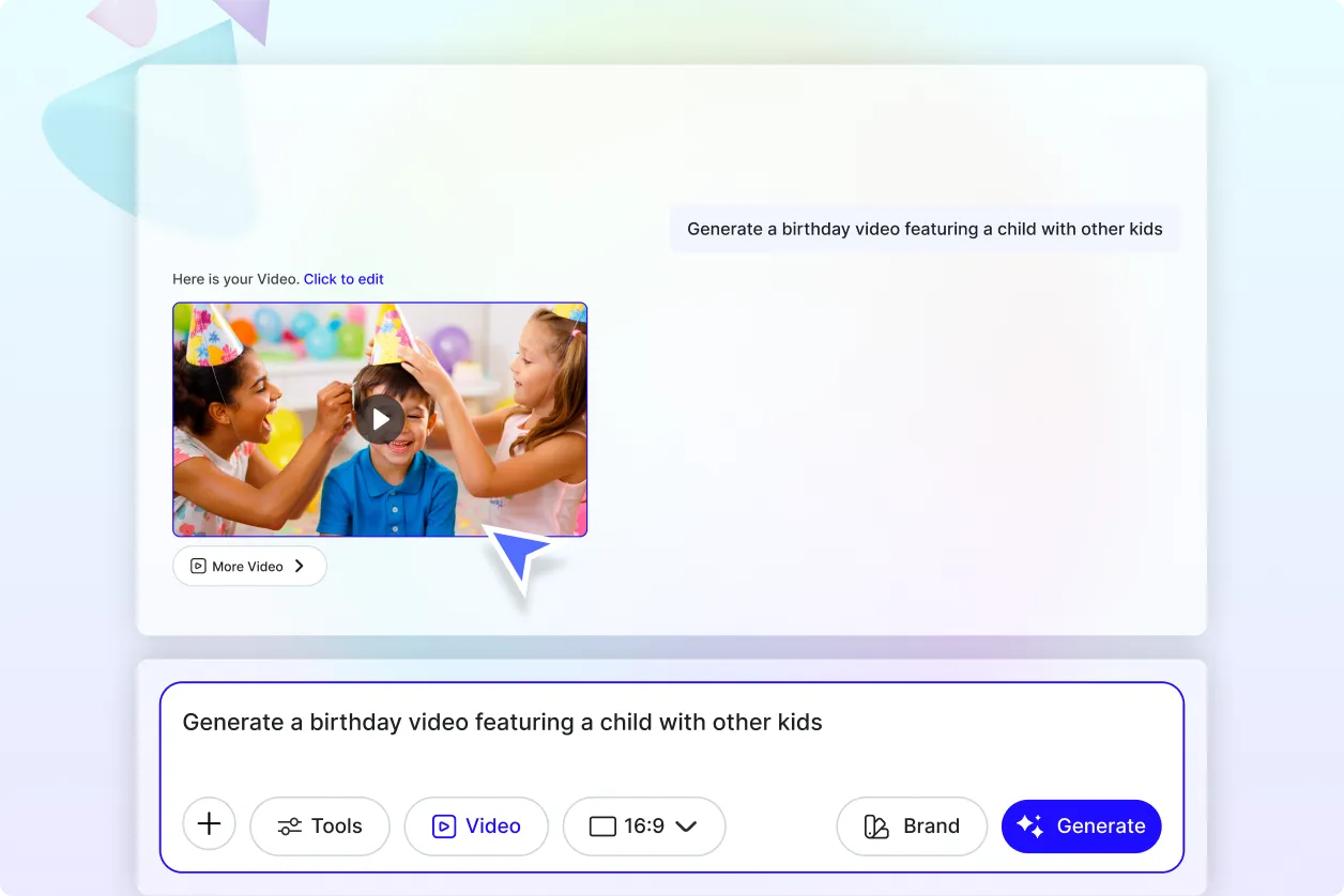 Free AI Birthday Video Generator, Create Happy Birthday Videos Online